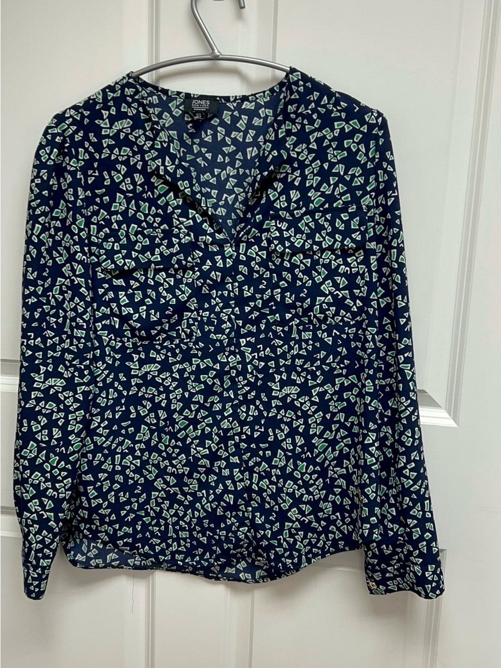 Jones New York Utility Blouse Size Medium